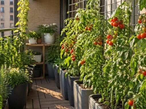 How to Grow High-Yield Tomatoes in Small Spaces (Even on a Balcony)