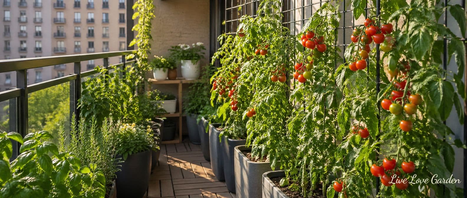 How to Grow High-yield tomatoes in a small space