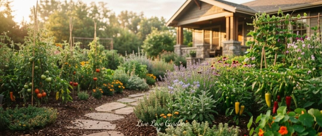 Edible Foodscaping image showing beginners can achieve it