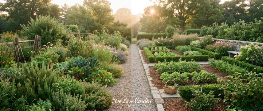 edible landscaping image formal vs wild