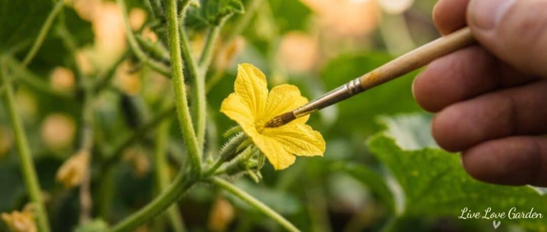 How to grow cucumbers in containers manual pollination