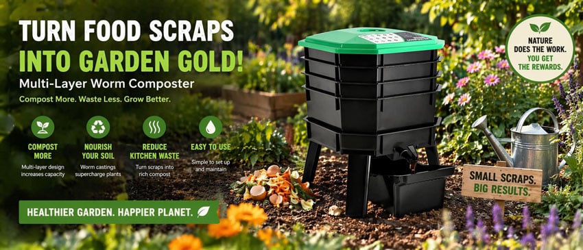 Worn compost tea maker