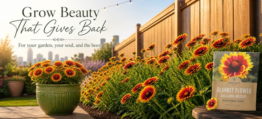 Gaillardia Blanket Flower Seeds