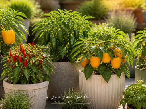 How to Grow High Yield Peppers in Small Spaces (Even on a Balcony)