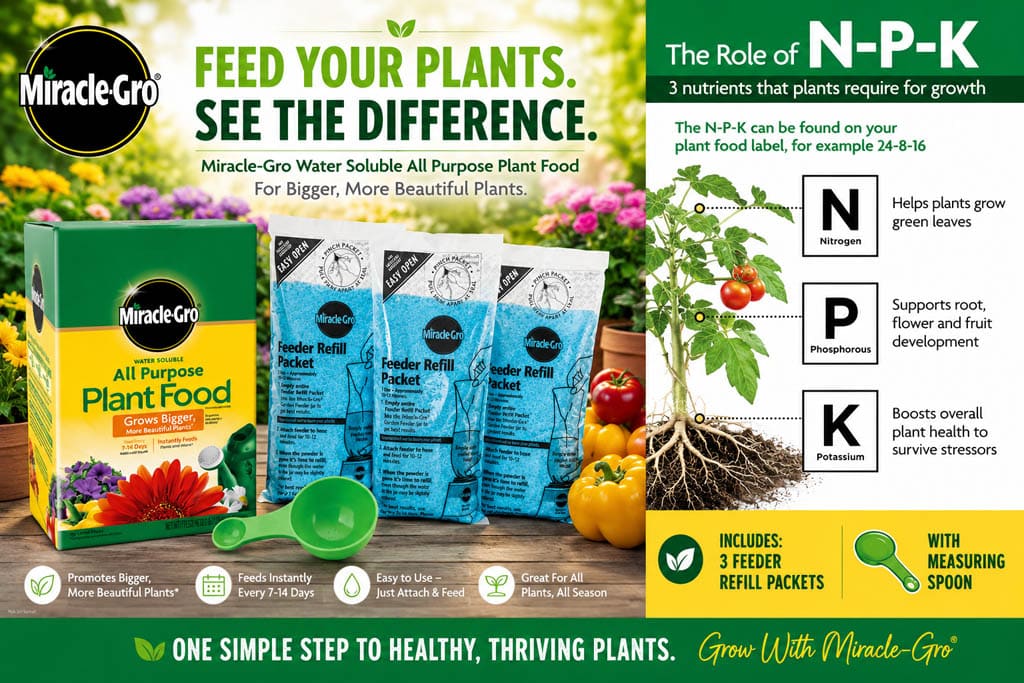 Miracle Gro Fertilizer