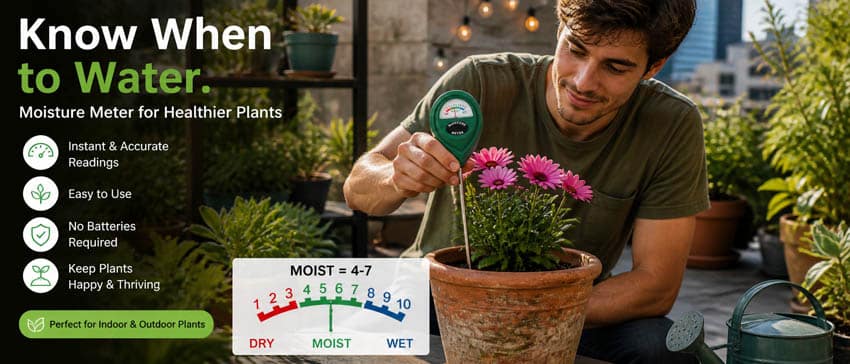 Moisture Meter Soil Tester