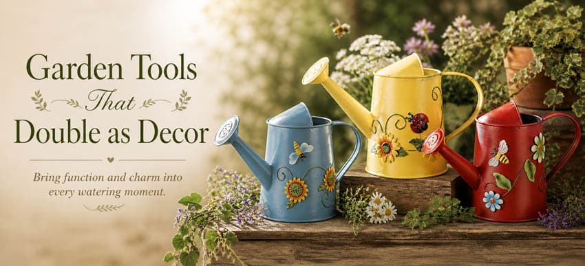 Decorative watering cans to blend with your home decor
