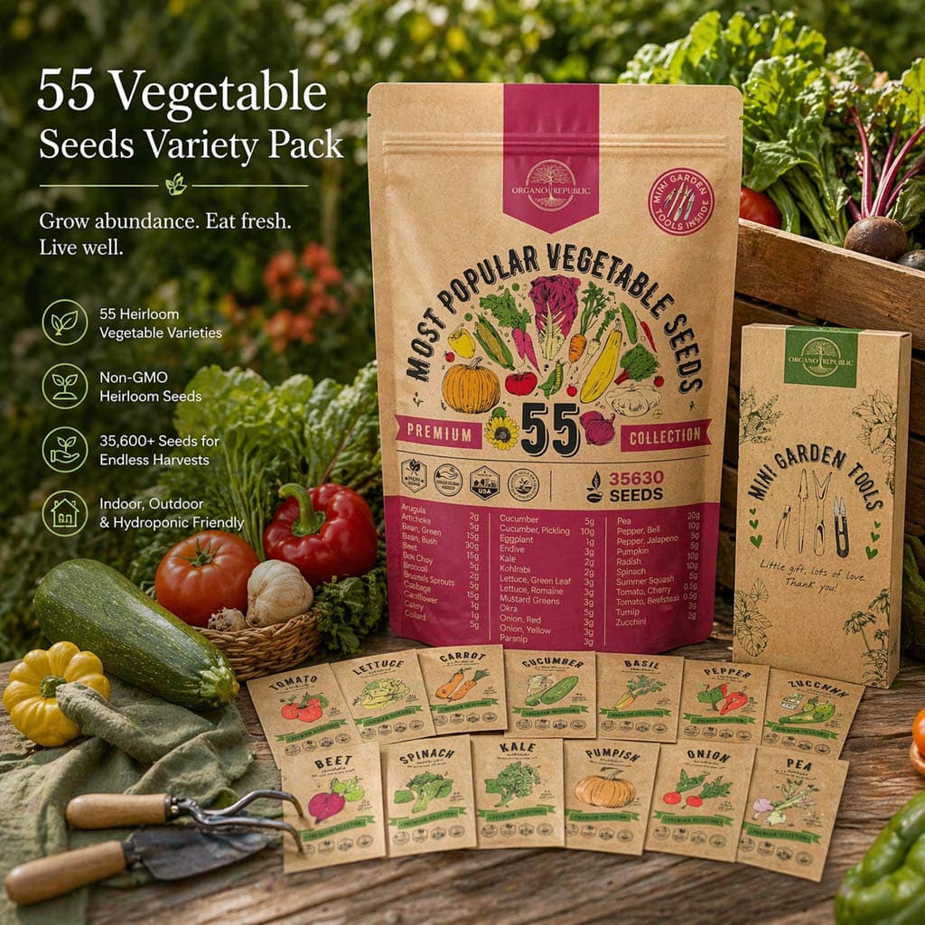 Vegetable Seeds variety pack
