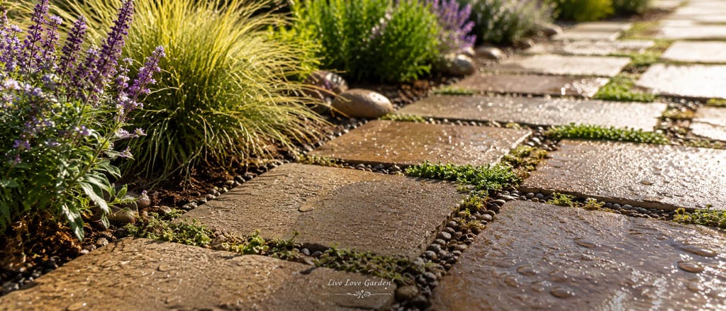 Hardscaping Permeable Pavers for Water Conservation