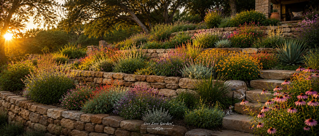 Xeriscaping with drought tolerant plants